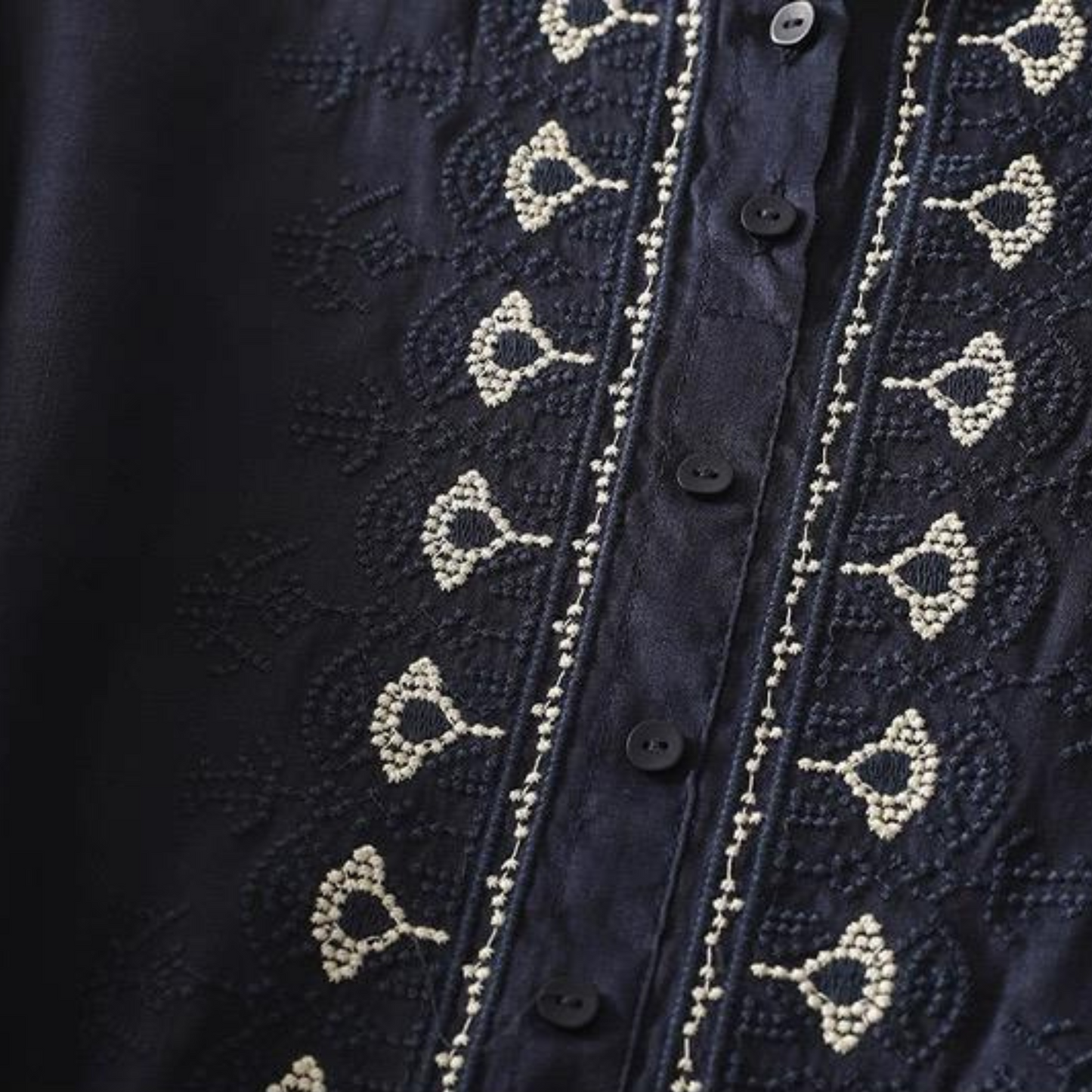 Pure Cotton Embroidered Comfortable Top
