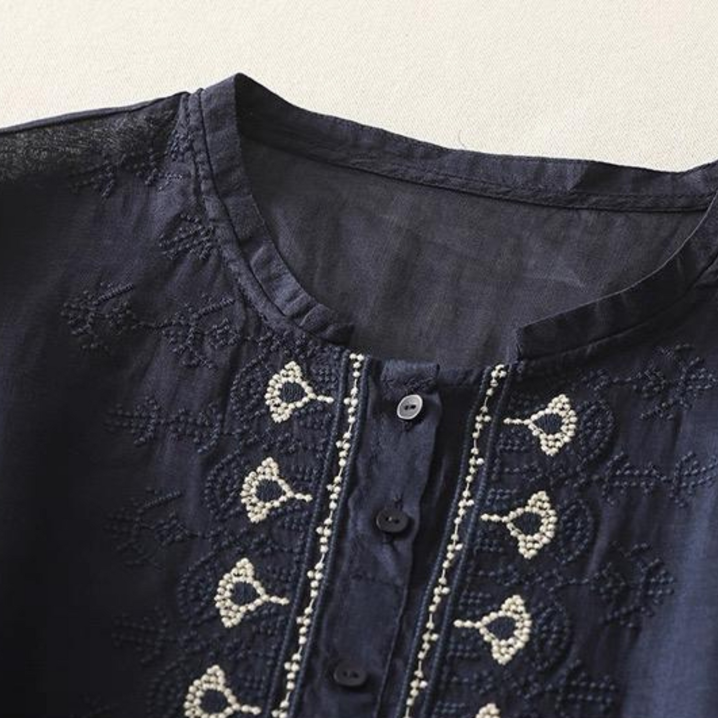 Pure Cotton Embroidered Comfortable Top