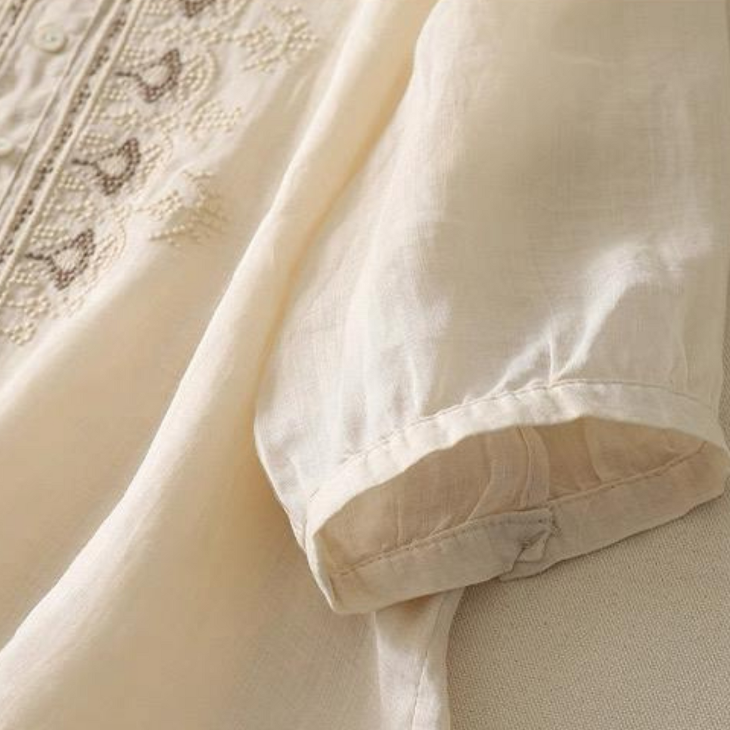 Pure Cotton Embroidered Comfortable Top