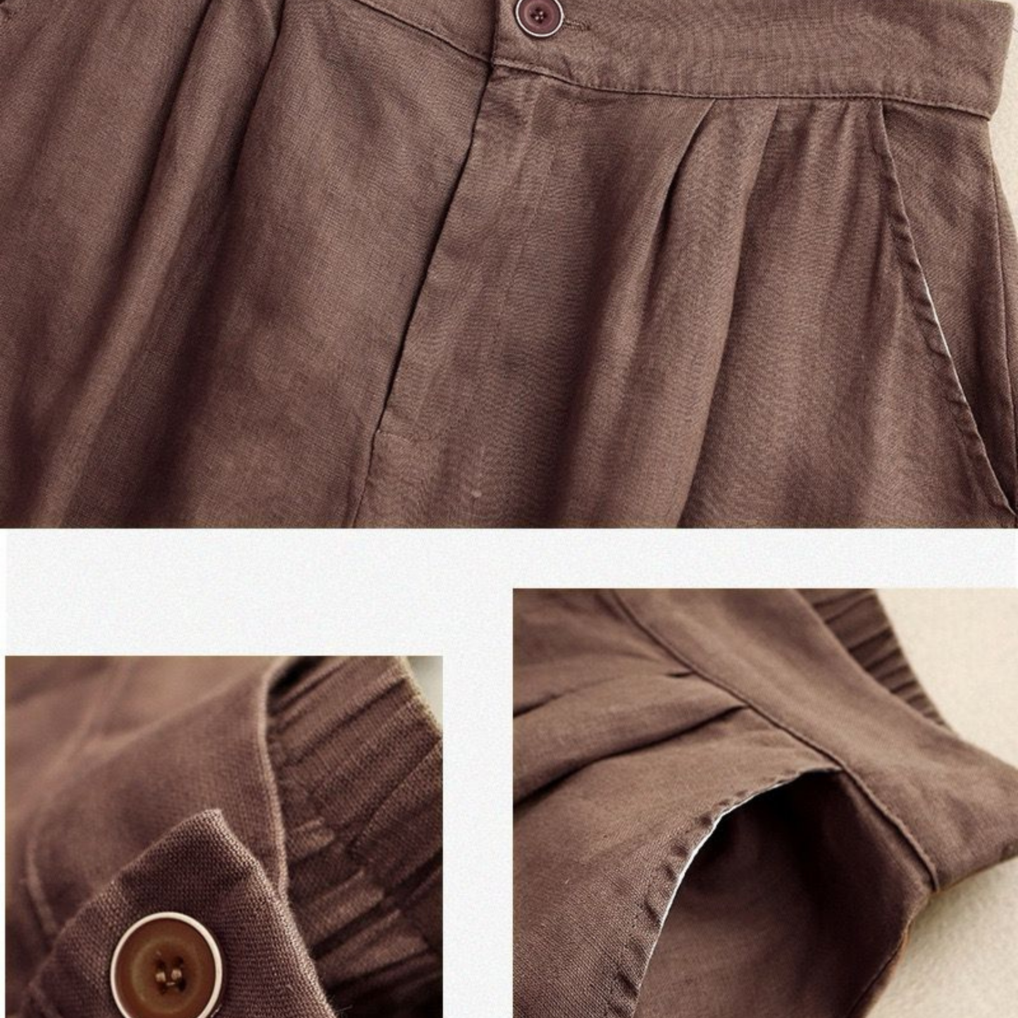 Pure Cotton Embroidered Shorts With Pocket