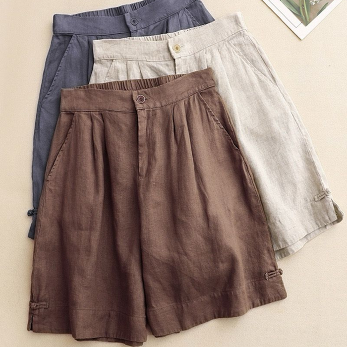 Pure Cotton Flex Shorts With Pocket