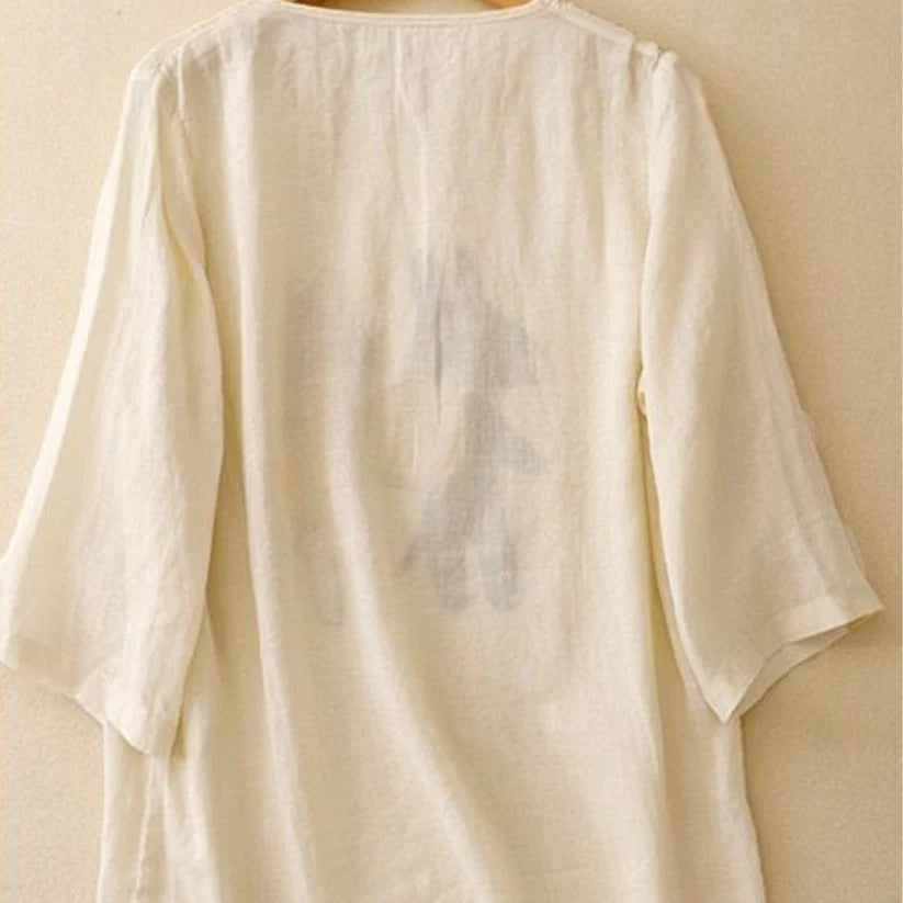 Pure Cotton Printed T-Shirt Top