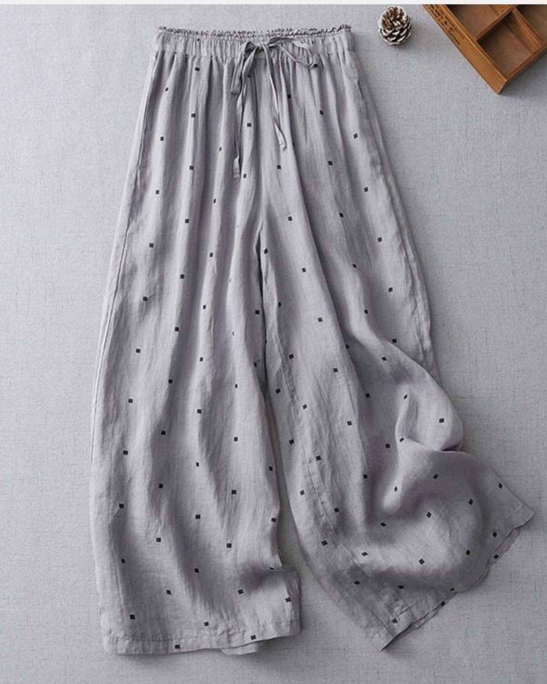 Pure Flex Cotton Printed Dot Harem Pants for Women