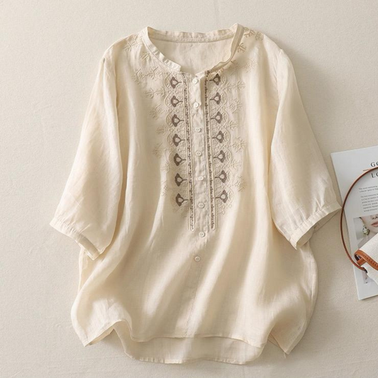Pure Cotton Embroidered Comfortable Top