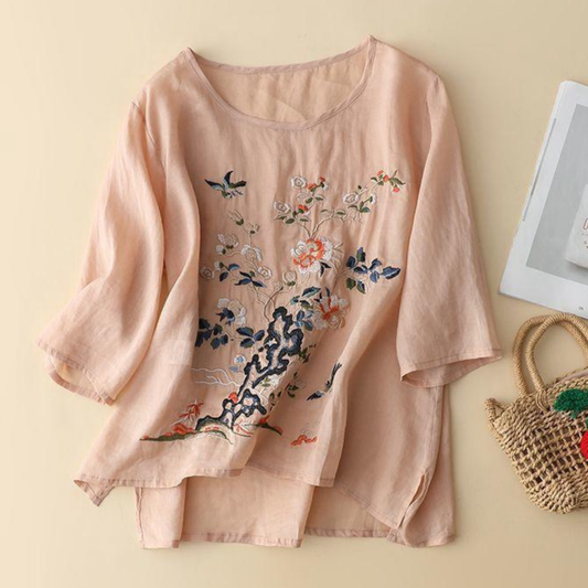 Embroidered Casual Wear Stylish Top