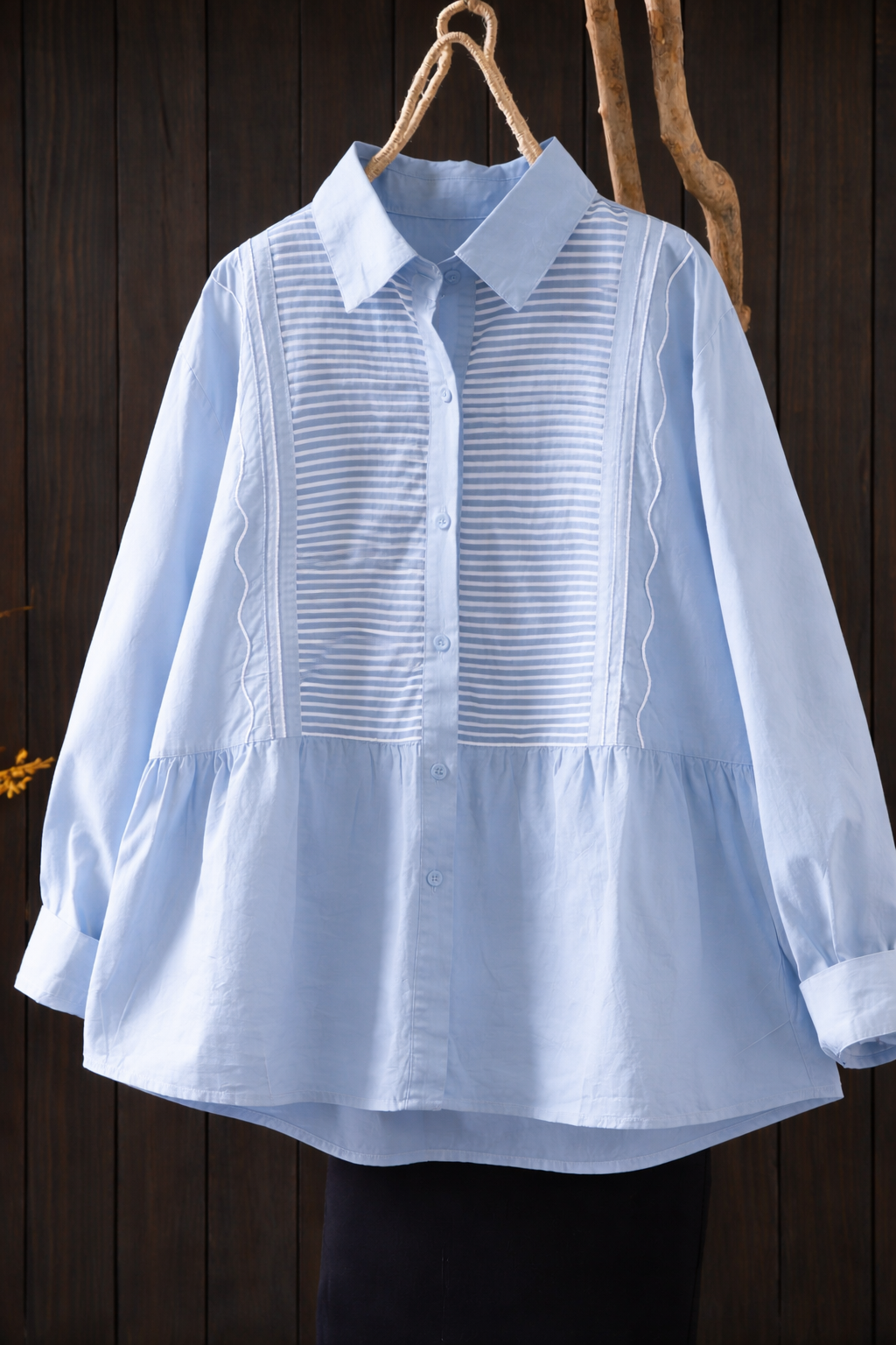 Pure Cotton Women’s Digital Printed Shirt