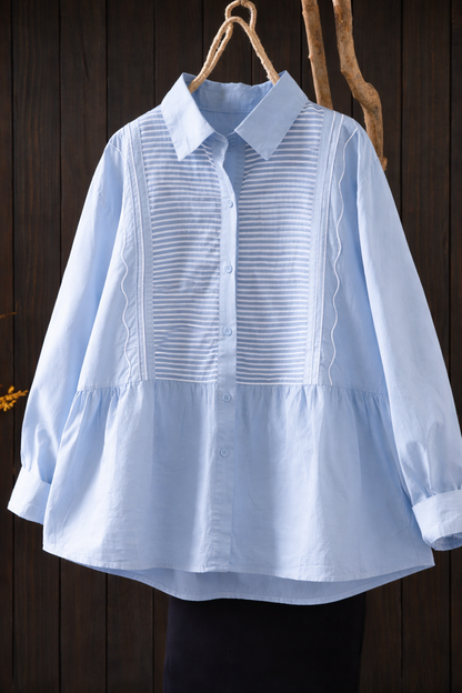 Pure Cotton Women’s Digital Printed Shirt