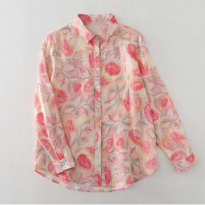 Pure Cotton Printed Full Sleeve Casual Shirt