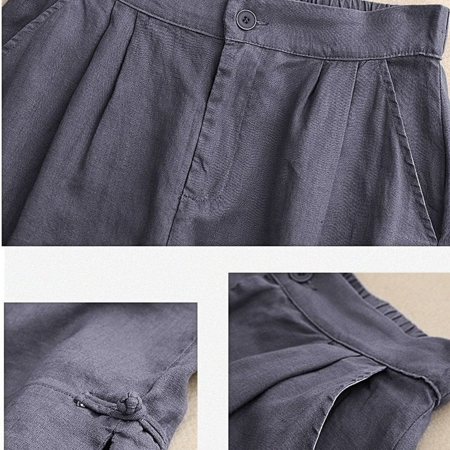 Pure Cotton Embroidered Shorts With Pocket