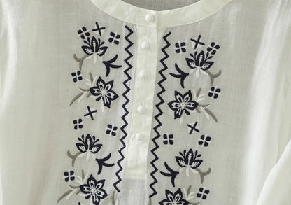 Pure Cotton Embroidered Comfortable Top