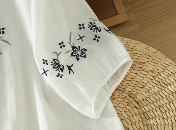 Pure Cotton Embroidered Comfortable Top
