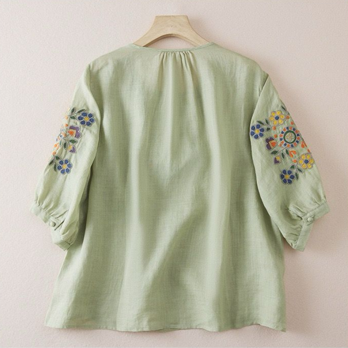 Pure Cotton Embroidered Comfortable Top