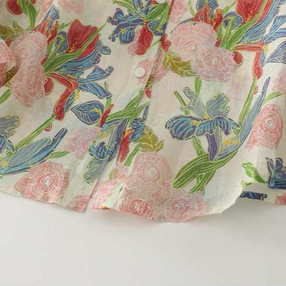 Pure Cotton Printed Full Sleeve Casual Shirt