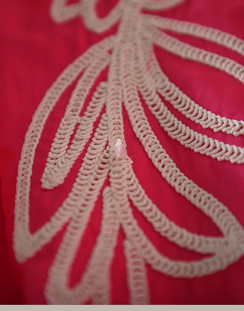 Pure Cotton Embroidered  Shirt