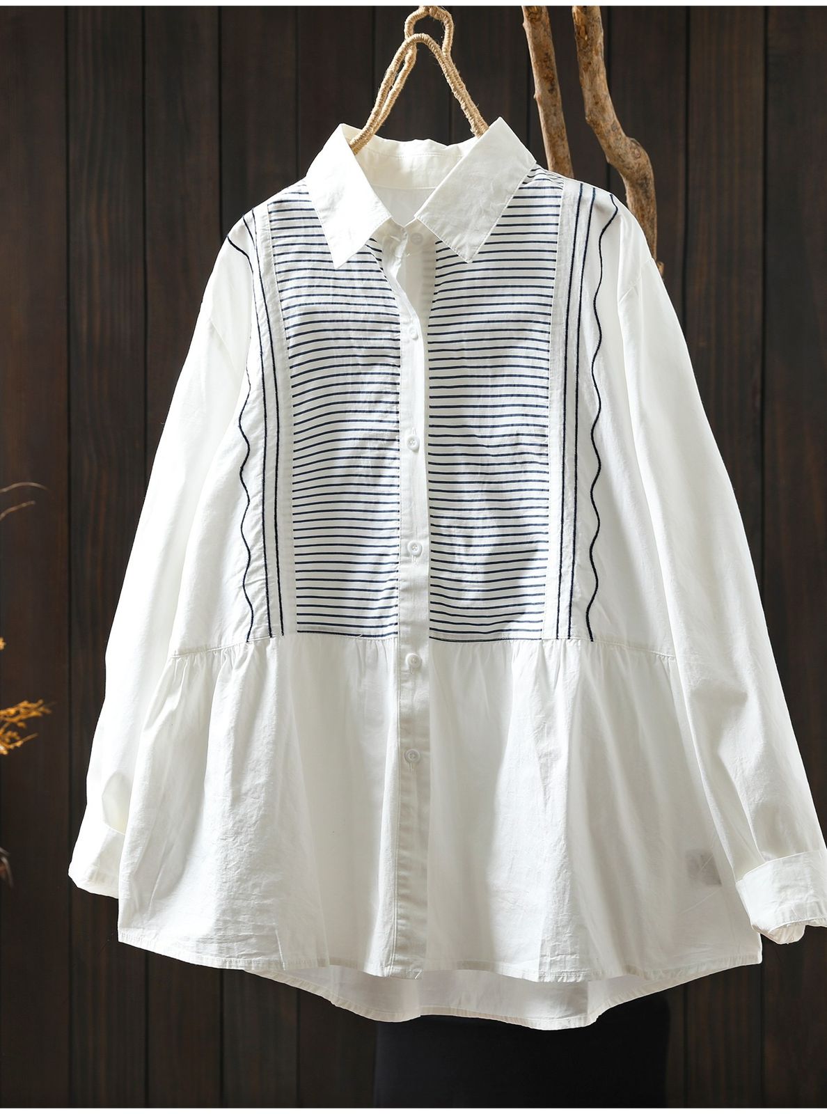 Pure Cotton Women’s Digital Printed Shirt