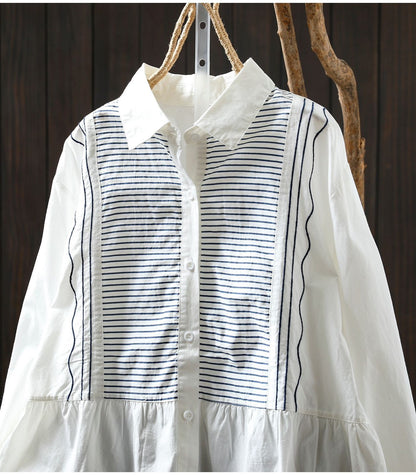 Pure Cotton Women’s Digital Printed Shirt