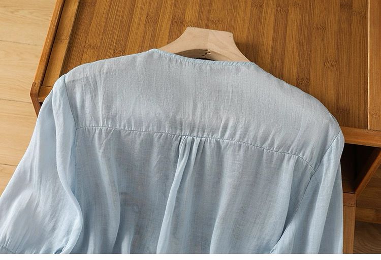 Women's Pure Cotton Floral Embroidered Top