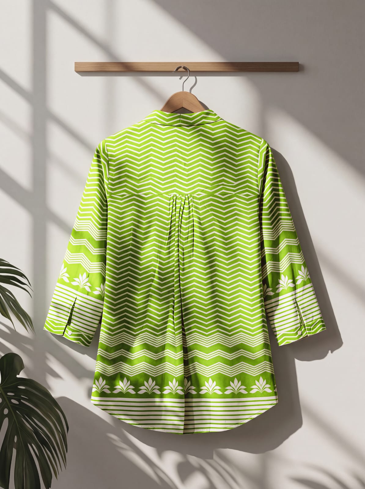 Pure Cotton Floral Printed Casual Wear Top