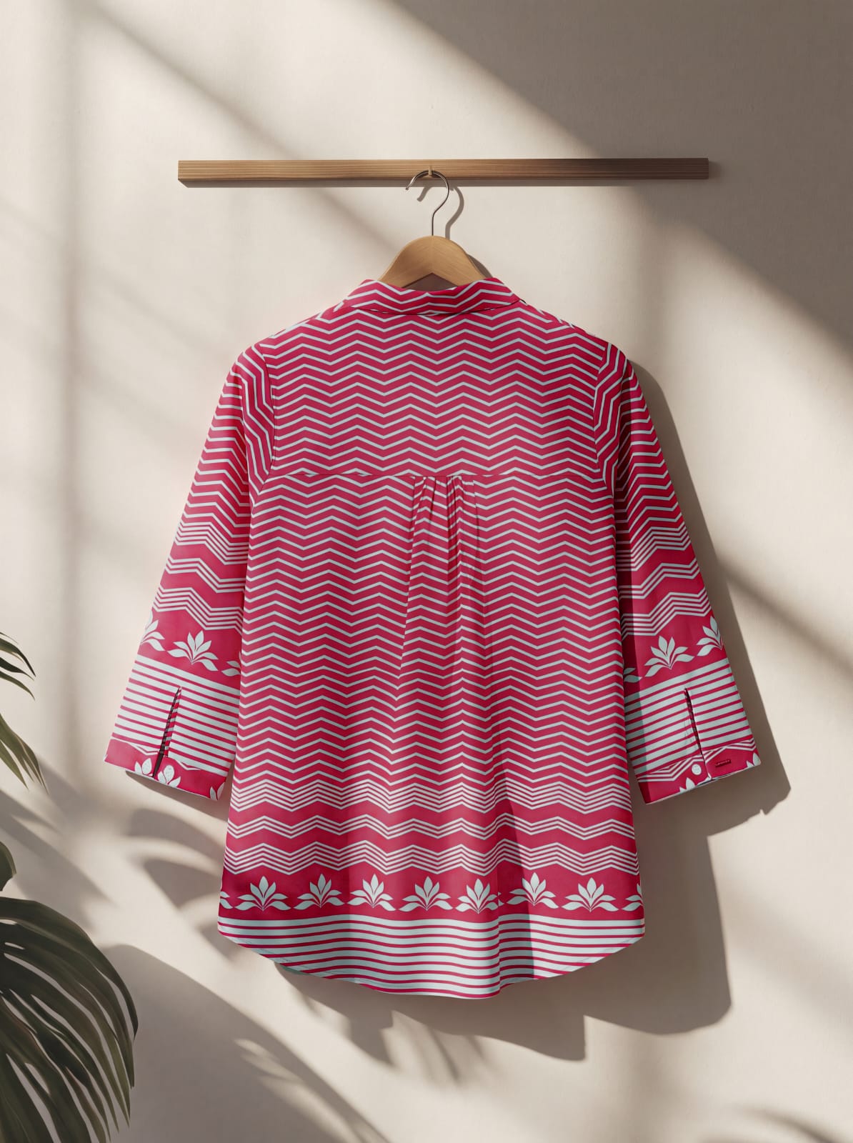 Pure Cotton Floral Printed Casual Wear Top
