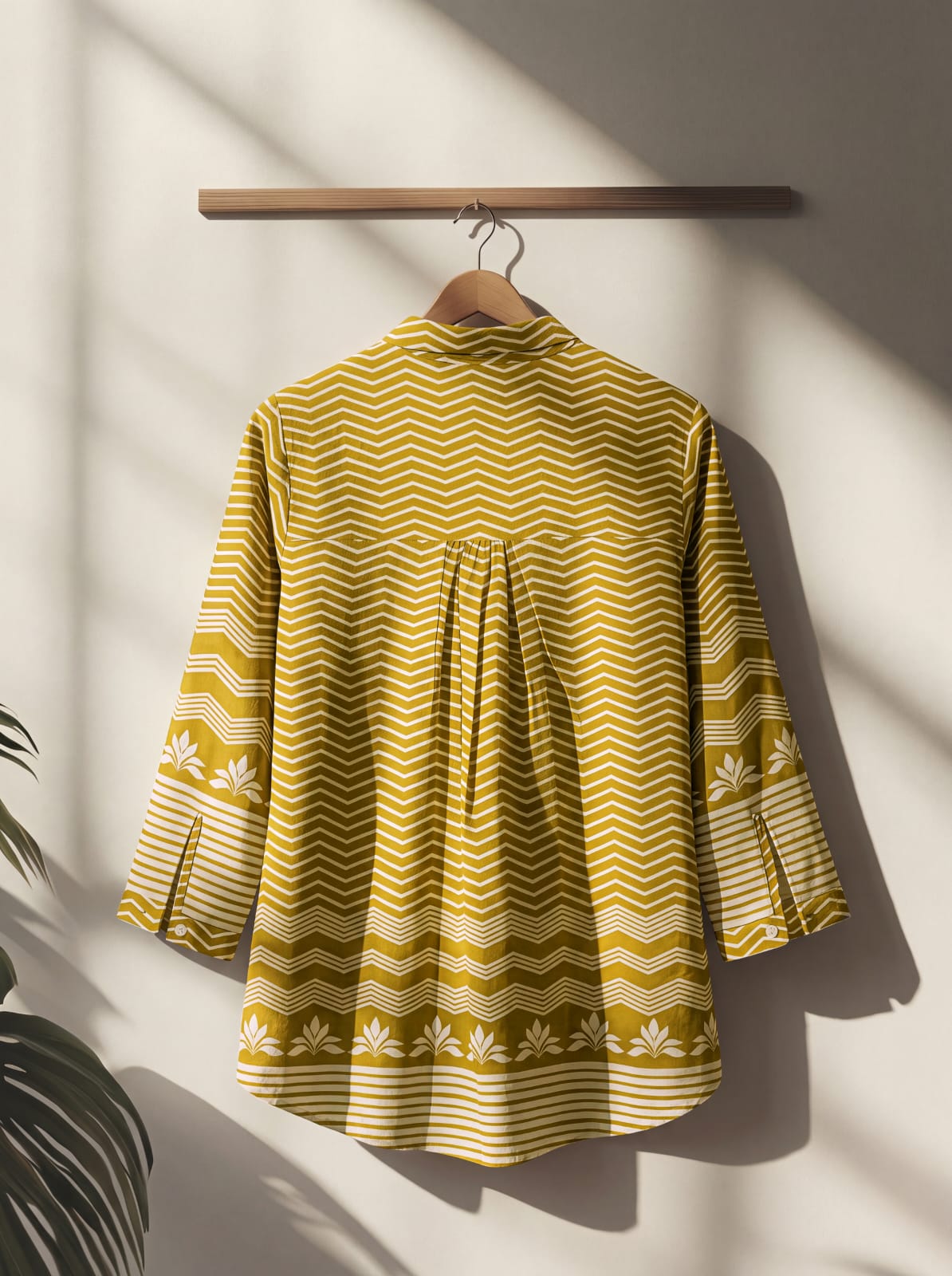 Pure Cotton Floral Printed Casual Wear Top