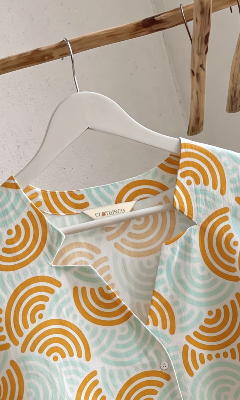 Pure Cotton Floral Printed Comfortable Shirt