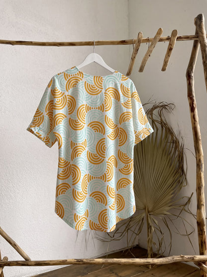 Pure Cotton Floral Printed Comfortable Shirt
