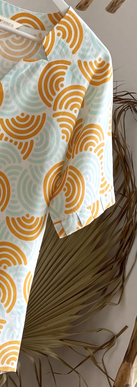 Pure Cotton Floral Printed Comfortable Shirt