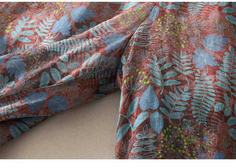Boho Bloom Women's Pure Flex Cotton Printed Harem Pants