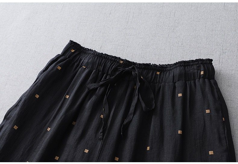 Pure Flex Cotton Printed Dot Harem Pants for Women