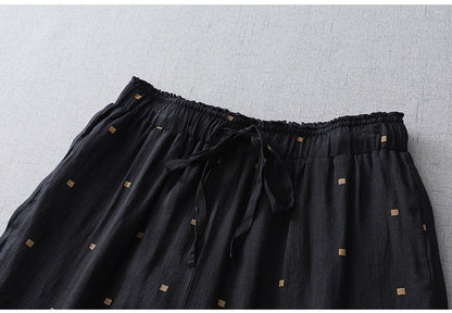 Pure Flex Cotton Printed Dot Harem Pants for Women