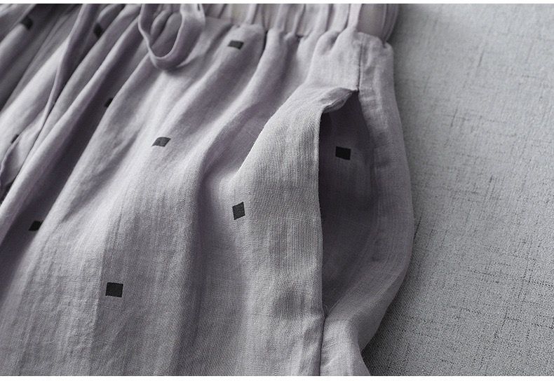 Pure Flex Cotton Printed Dot Harem Pants for Women