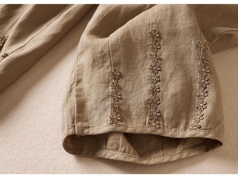 Pure Viscose Linen Women's Relaxed Comfort Pants