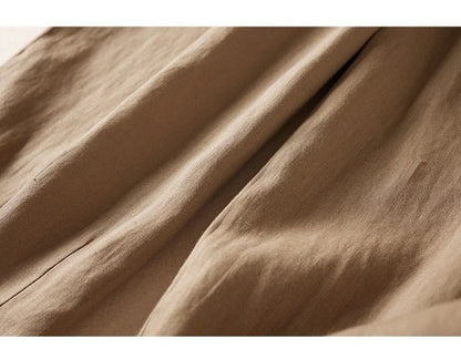 Pure Viscose Linen Women's Relaxed Comfort Pants