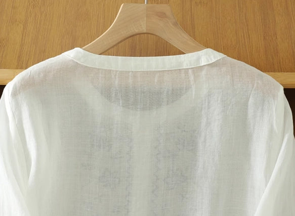 Pure Cotton Embroidered Comfortable Top