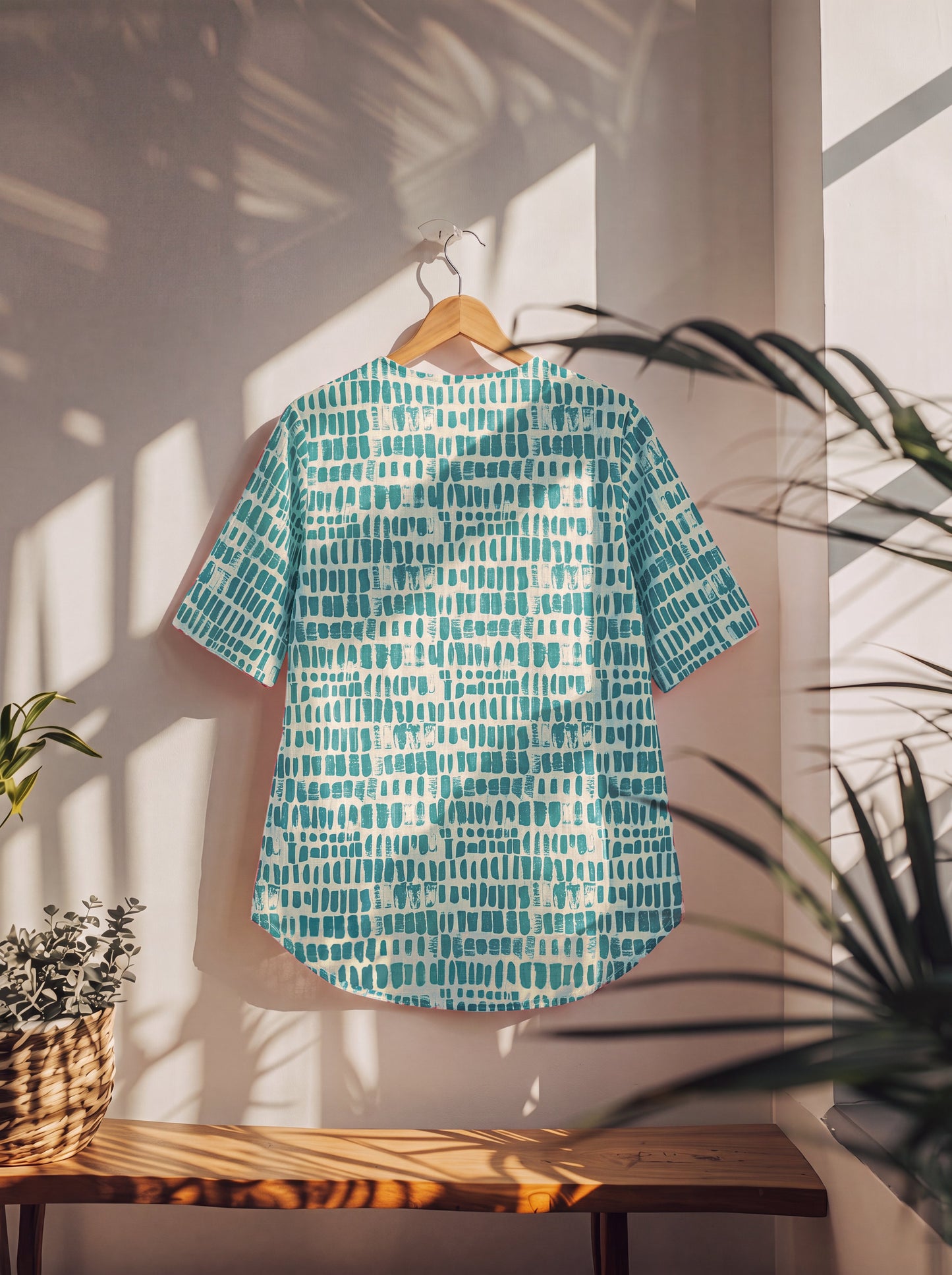 Pure Cotton Floral Printed Comfortable Shirt