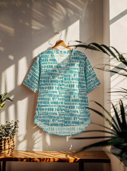Pure Cotton Floral Printed Comfortable Shirt