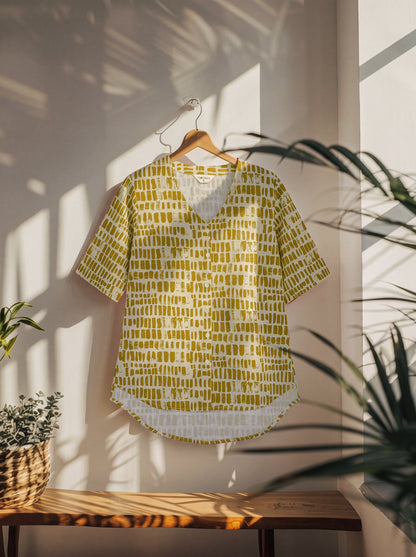 Pure Cotton Floral Printed Comfortable Shirt