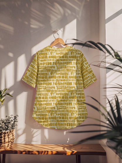 Pure Cotton Floral Printed Comfortable Shirt